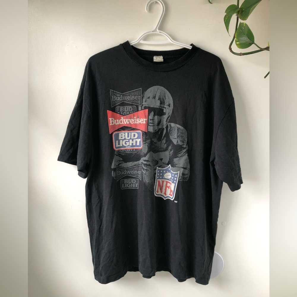 Vintage football/Budweiser shirt